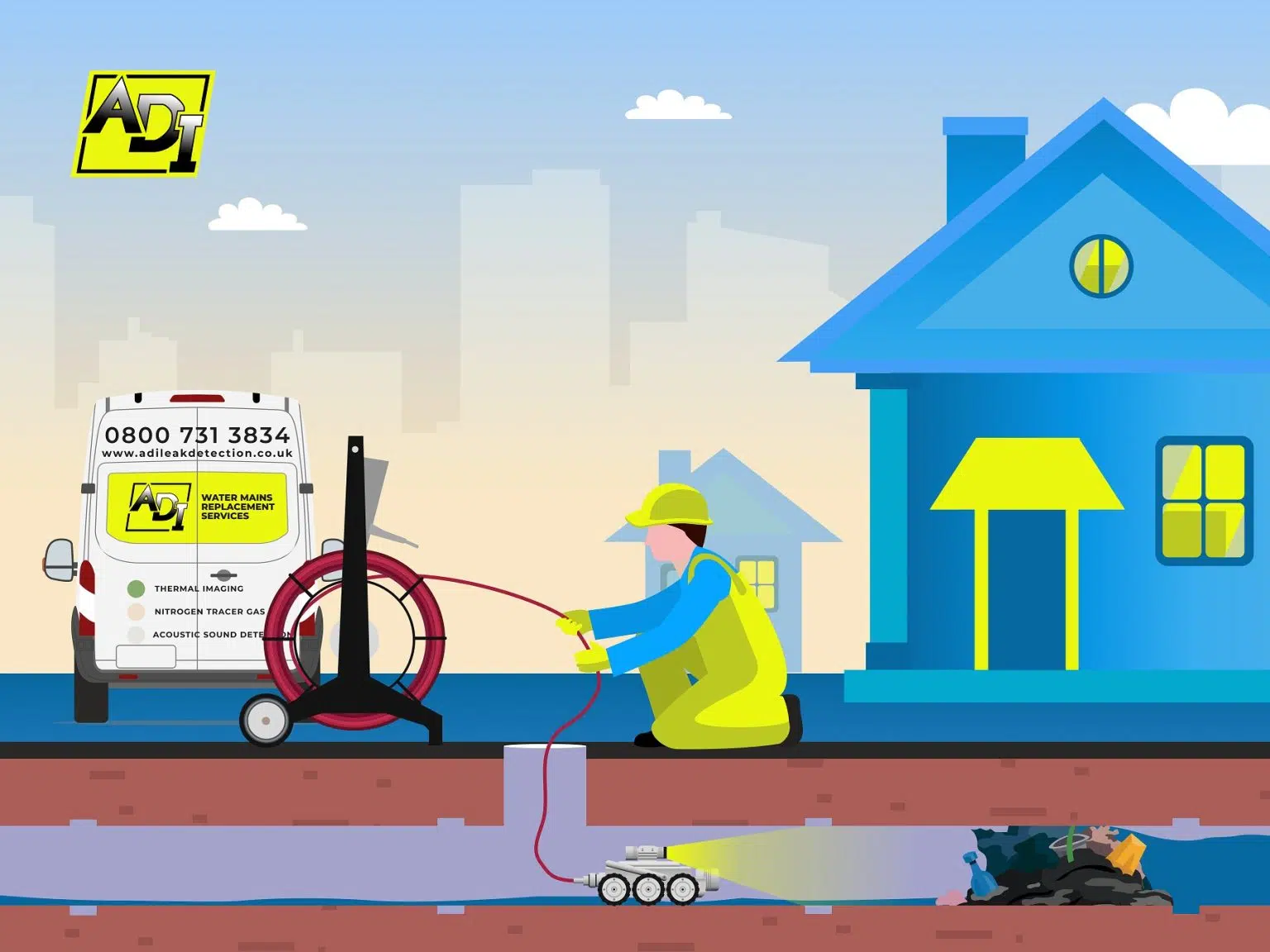 Drainage CCTV Surveys & Investigations Pontefract